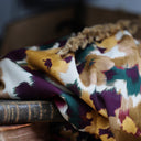Robe Perrine — Viscose imprimée Brume de grenat - Quintessence
