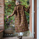Robe Reine — Toile de coton jardin d'anis - Quintessence