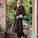 Robe Reine — Velours milleraie écureuil - Quintessence