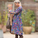 Robe romane - viscose Explosion Florale - Quintessence