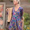 Robe romane - viscose Explosion Florale - Quintessence