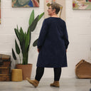 Robe Rosine - flanelle grise - Quintessence