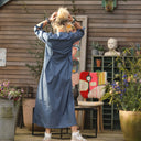 Robe Ryme - jean de coton léger bleu - Quintessence