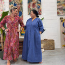 Robe Ryme - viscose nymphéas - Quintessence