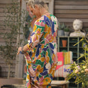 Robe Ryme - viscose nymphéas - Quintessence