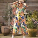 Robe Ryme - viscose nymphéas - Quintessence