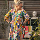 Robe Ryme - viscose nymphéas - Quintessence