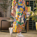 Robe Ryme - viscose nymphéas - Quintessence