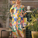 Robe Ryme - viscose nymphéas - Quintessence