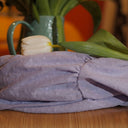 Robe Solène - coton brodé parme - Quintessence