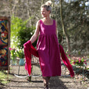 Robe Solène - Coton - lin bougainvillier - Quintessence