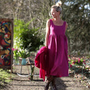 Robe Solène - Coton - lin bougainvillier - Quintessence