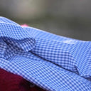 Robe Solène - coton vichy bleu doux - Quintessence