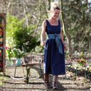 Robe Solène - Lin bleu indigo - Quintessence