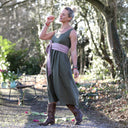 Robe Solène - Lin kaki - Quintessence