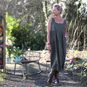 Robe Solène - Lin kaki - Quintessence