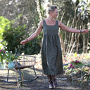 Robe Solène - Lin kaki - Quintessence