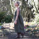 Robe Solène - Lin kaki - Quintessence