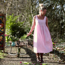 Robe Solène - Lin rose dragé - Quintessence