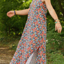 Robe Sybille — Coton lavé Fleurs de juin - Quintessence