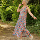 Robe Sybille — Coton lavé Fleurs de juin - Quintessence