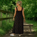 Robe Sybille — Coton lavé Herbier romantique - Quintessence