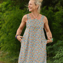 Robe Sybille — Coton lavé Jardin d'Augustine - Quintessence
