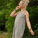 Robe Sybille — Coton lavé Jardin d'Augustine - Quintessence