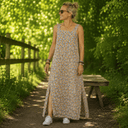 Robe Sybille — Coton lavé Jardin d'Augustine - Quintessence