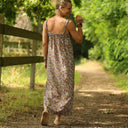 Robe Sybille — Coton lavé Jardin de Joséphine - Quintessence