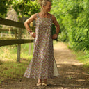 Robe Sybille — Coton lavé Jardin de Joséphine - Quintessence
