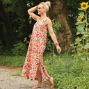Robe Sybille — Coton lavé jardin secret - Quintessence