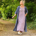 Robe Sybille — Coton lavé Matin provençal - Quintessence