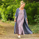 Robe Sybille — Coton lavé Matin provençal - Quintessence