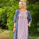 Robe Sybille — Coton lavé Matin provençal - Quintessence