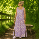 Robe Sybille — Coton lavé Matin provençal - Quintessence