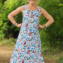 Robe Sybille — Oiseaux bleus - Quintessence
