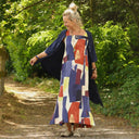 Robe Sybille — Satin de coton Atelier d'artiste - Quintessence