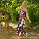 Robe Sybille — Satin de coton Atelier d'artiste - Quintessence