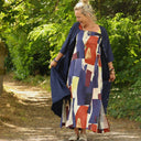 Robe Sybille — Satin de coton Atelier d'artiste - Quintessence
