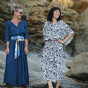 Robe Xiou double gaze de coton jaune vif - Quintessence