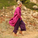 Robe Yuna - Lin bougainvillier - Quintessence