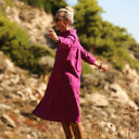 Robe Yuna - Lin bougainvillier - Quintessence