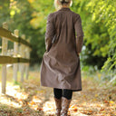 Robe Yuna - Velours milleraies moka - Quintessence