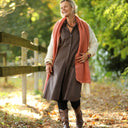 Robe Yuna - Velours milleraies moka - Quintessence