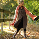 Robe Yuna - Velours milleraies moka - Quintessence