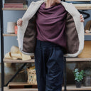 Veste Roxane — Sherpa ivoire