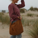 Sac Lisière – Cuir caramel - Quintessence