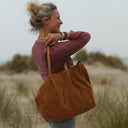 Sac Lisière – Cuir caramel - Quintessence