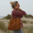 Sac Lisière – Cuir caramel - Quintessence